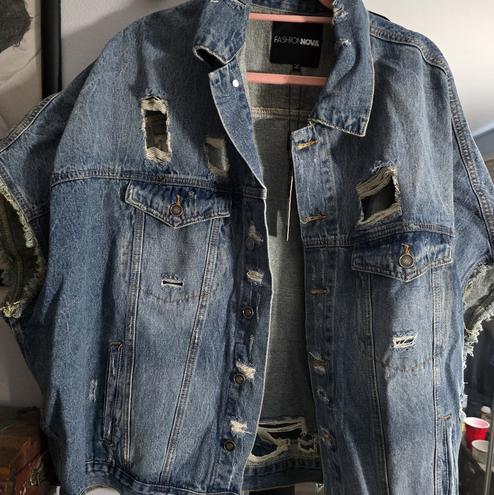 Zara Blue Denim Jacket
